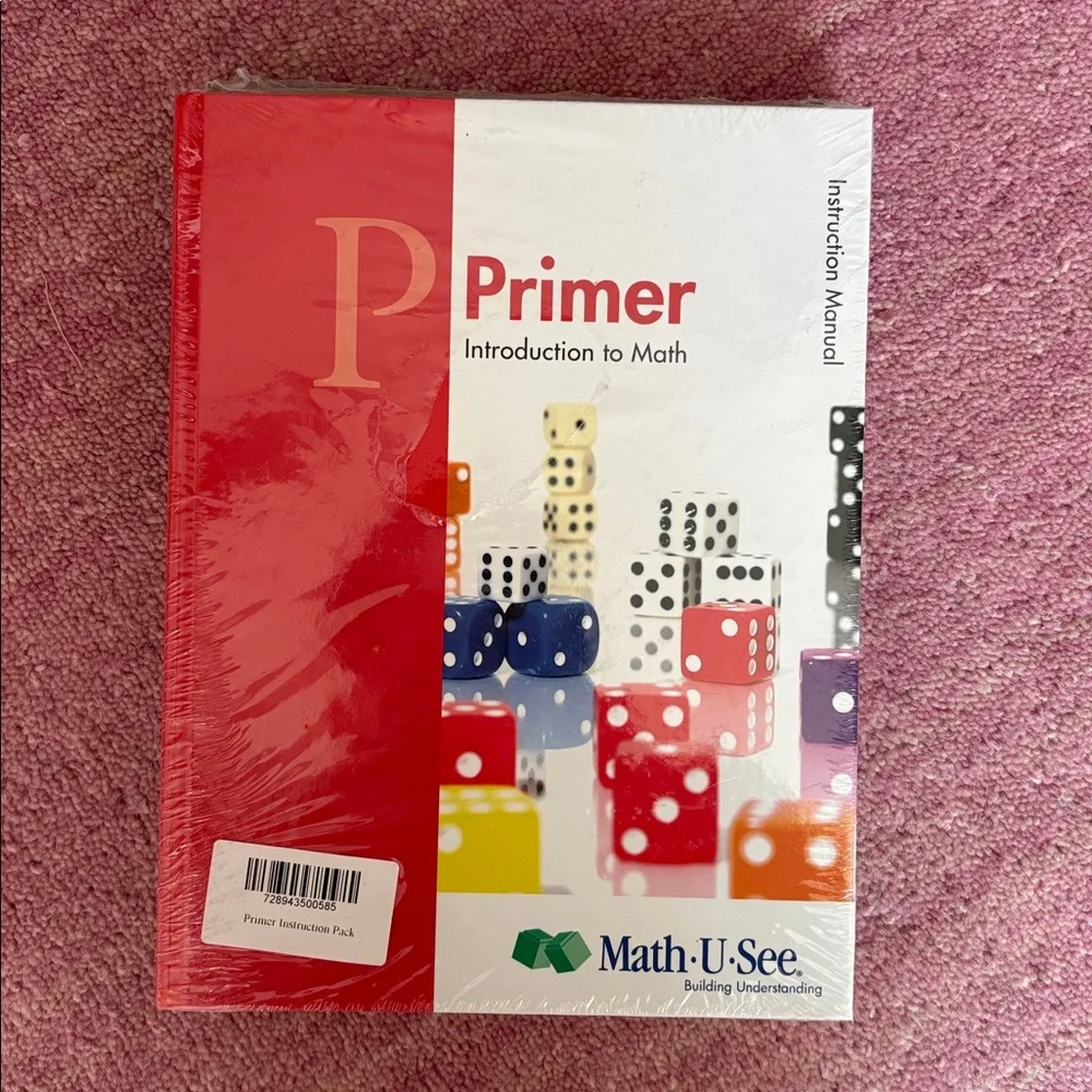 NEW Math-U-See Primer Instruction Manual and DVD | homeschool curriculum